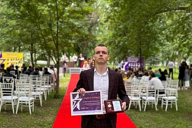 Член Молодежного парламента Леонид Андреев – «Студент года 2023»